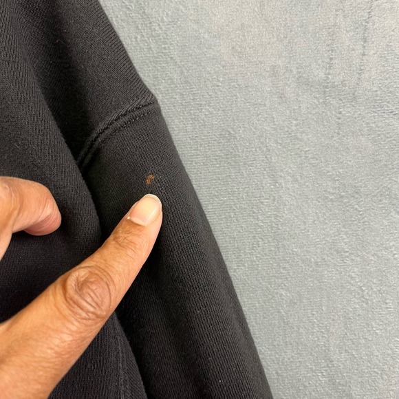 Vintage Cross Colors x Tupac 90's Hip Hop Black Crewneck Sweatshirt Large - Picture 5 of 11